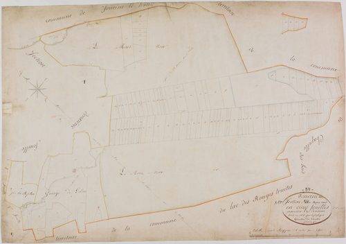 Foncine-le-Bas, section A, le Mont Noir, feuille 1.