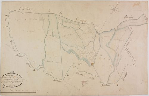 Foncine-le-Bas, section B, le Lac, feuille 5.