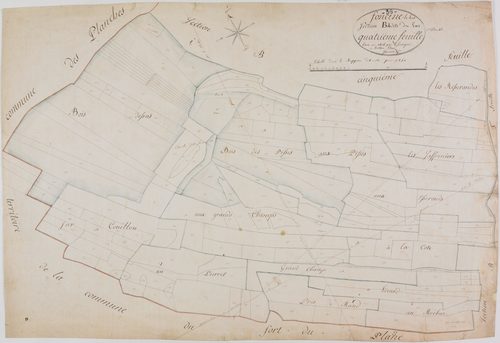 Foncine-le-Bas, section B, le Lac, feuille 4.