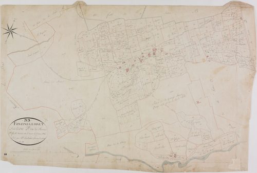 Foncine-le-Haut, section D, les Ruines, feuille 3.