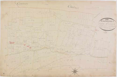Foncine-le-Haut, section A, Entrecôte, feuille 4.