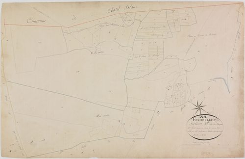Foncine-le-Haut, section B, le Bayard, feuille 3.