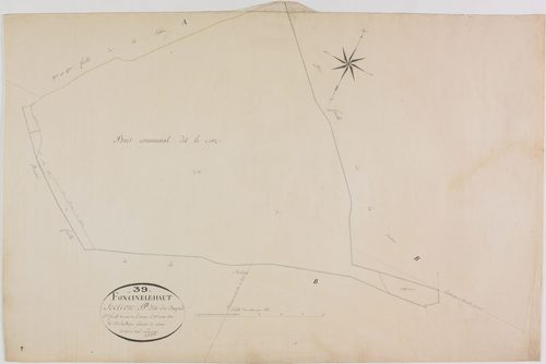 Foncine-le-Haut, section B, le Bayard, feuille 2.