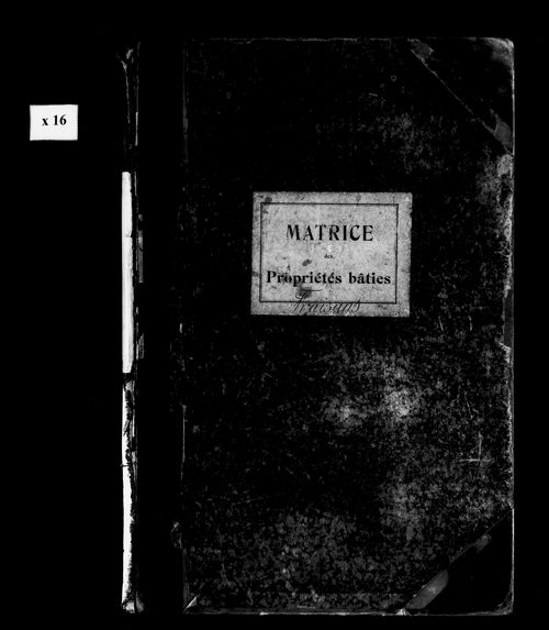 Matrice des propriétés bâties.