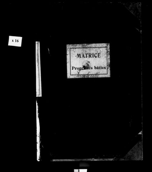 Matrice des propriétés bâties.