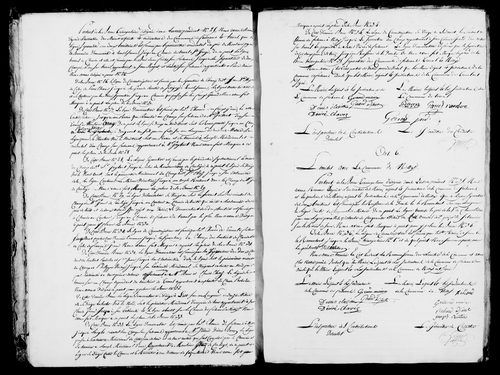 Etat de sections, procès verbal de délimitation du territoire et matrice foncière.