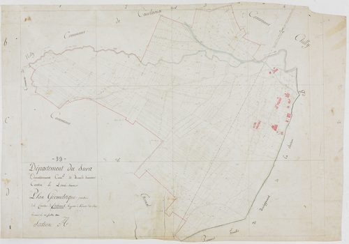 Frébuans, section A, feuille unique.géomètre : [Grenot]