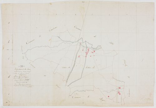 Frébuans, tableau d'assemblage.géomètre : Grenot