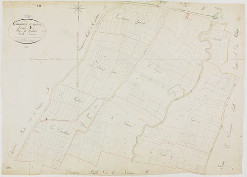 Gigny, section F, Biolière, feuille 1.géomètre : Félix aîné et Jeannin