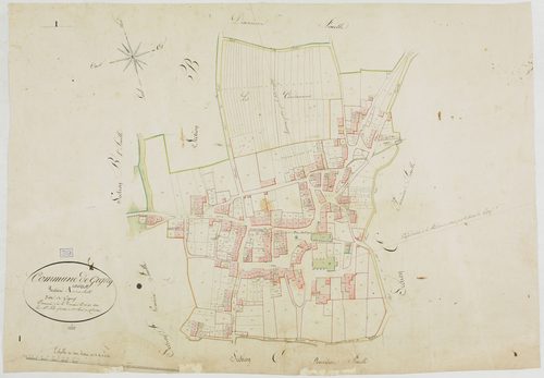 Gigny, section A , feuille unique.géomètre : Félix aîné