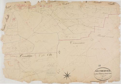 Grande-Rivière, section A, les Chauvins, feuille 2.géomètre : Bénier père