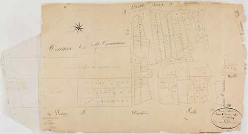Grande-Rivière, section F, les Combes, feuille 3.géomètre : Bénier père