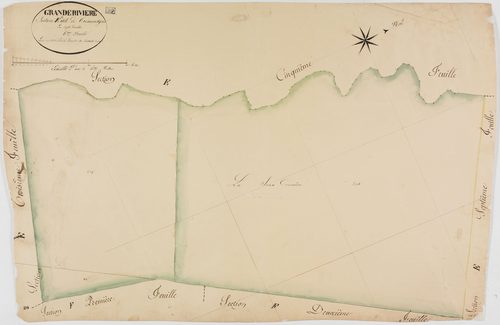 Grande-Rivière, section E, Trémontagne, feuille 6.géomètre : [Berthet ?]