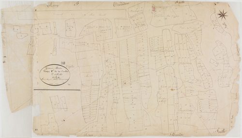 Grande-Rivière, section F, les Combes, feuille 2.géomètre : Bénier père