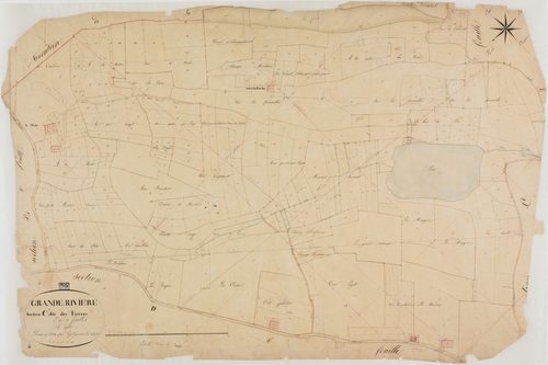 Grande-Rivière, section C, les Faivres, feuille 1.géomètre : Paget