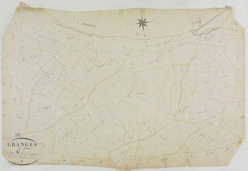 Granges-sur-Baume, section A, Tartre Dingereux, feuille 3.géomètre : Petite