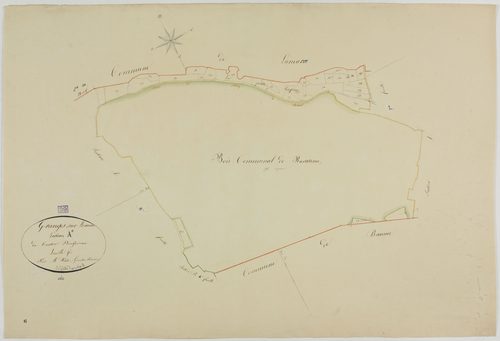 Granges-sur-Baume, section A, Tartre Dingereux, feuille 6.géomètre : Petite