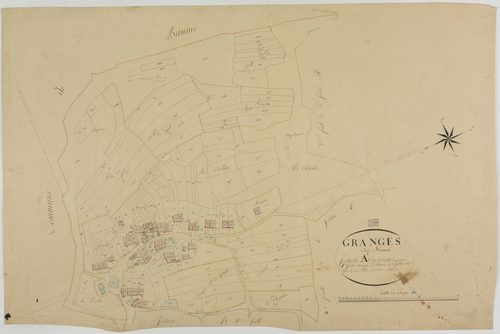 Granges-sur-Baume, section A, Tartre Dingereux, feuille 1.géomètre : Petite