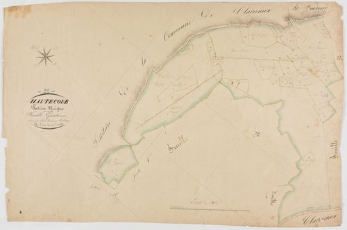 Hautecour, section unique, feuille 4.géomètre : Lamare