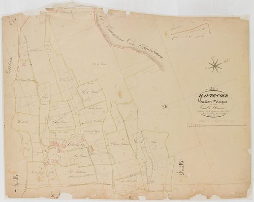 Hautecour, section unique, feuille 1.géomètre : Lamare