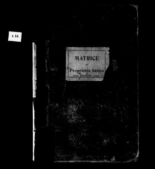 Matrice des propriétés bâties.