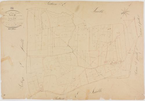 Lac-des-Rouges-Truites (Le), section E, Martins, feuille 3.géomètre : A. C. Grillot