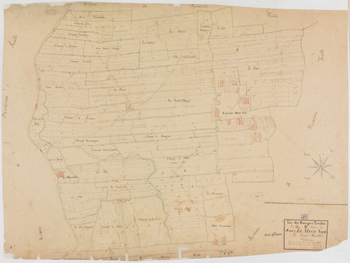 Lac-des-Rouges-Truites (Le), section B, Sous le Mont Noir, feuille 3.géomètre : Grenier
