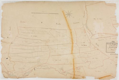 Lac-des-Rouges-Truites (Le), section E, Martins, feuille 2.géomètre : Grenier