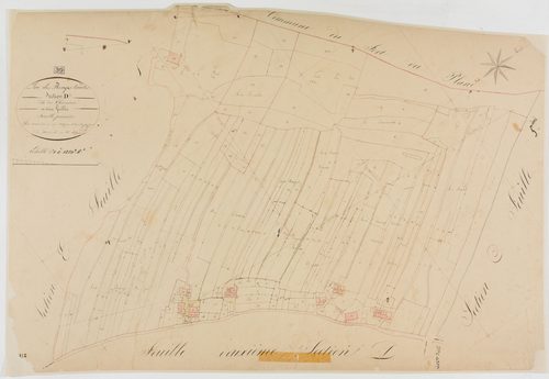 Lac-des-Rouges-Truites (Le), section D, Chevenina, feuille 1.géomètre : A. C. Grillot