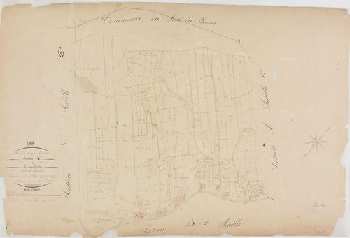 Lac-des-Rouges-Truites (Le), section A, Maréchet, feuille 2.géomètre : A. C. Grillot