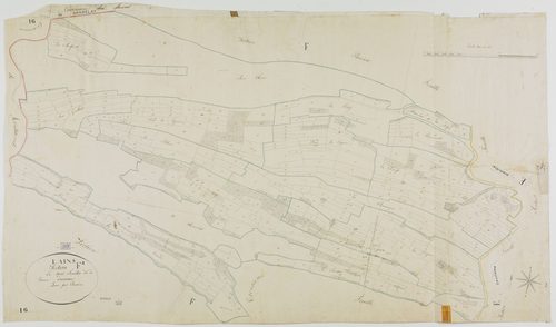 Lains, section F, Piéramont, feuille 2.géomètre : Duchesne