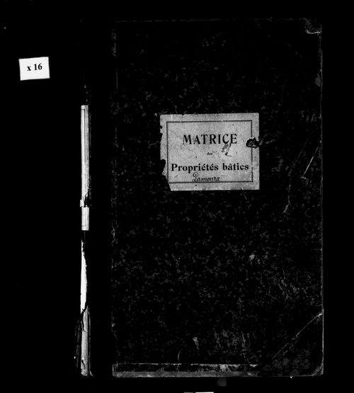 Matrice des propriétés bâties. Commune détachée de celle de Septmoncel en 1839.