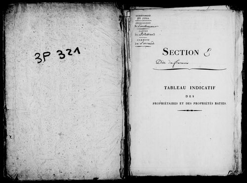 Etat de sections.
