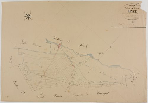 Lavans-lès-Dole, section A, Ringe, feuille 3.géomètre : Patouillot