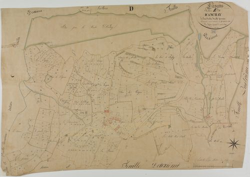 Lavans-sur-Valouse, section E, Anchay, feuille 1.géomètre : Laplace