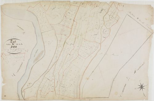 Lect, section G, la Doie, feuille 3.géomètre : Guyard