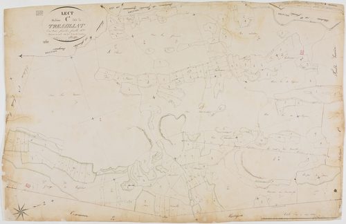Lect, section C, Trésillat, feuille 2.géomètre : Patouillot