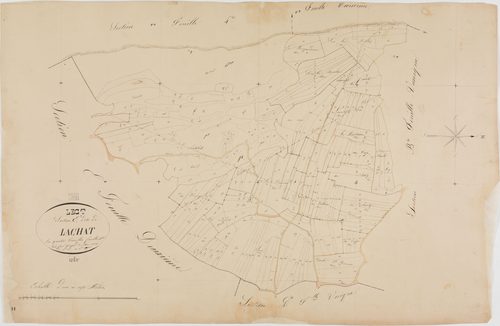 Lect, section E, Lachat, feuille 1.géomètre : Guyard