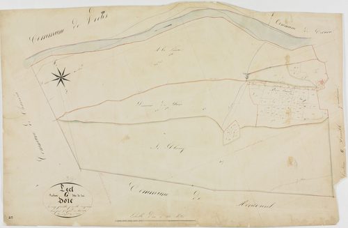 Lect, section G, la Doie, feuille 5.géomètre : Guyard