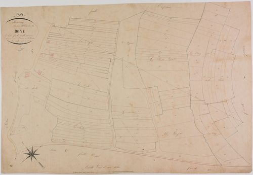 Lemuy, section B, la Doye, feuille 6.