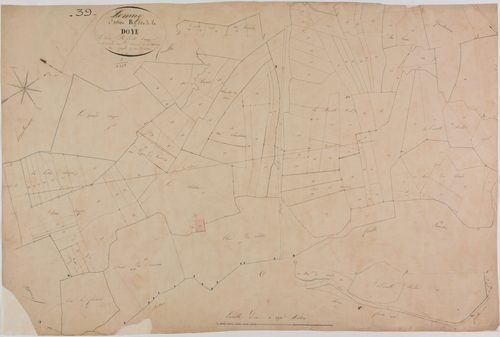 Lemuy, section B, la Doye, feuille 3.