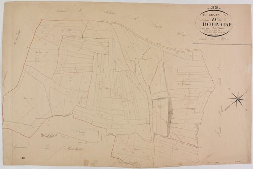 Lemuy, section D, Douraise, feuille 2.