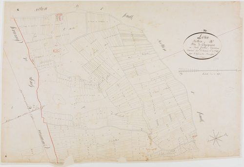 Loisia, section B, Champagne, feuille 3.géomètre : Bouvard
