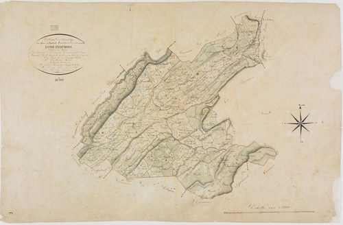 Longchaumois, tableau d'assemblage.géomètre : Félix aîné