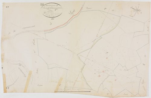 Longchaumois, section C, Bataillard, feuille 12.géomètre : Félix cadet
