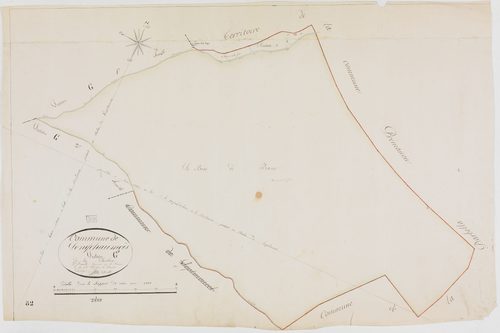 Longchaumois, section G, la Sambine, feuille 2.géomètre : Félix aîné