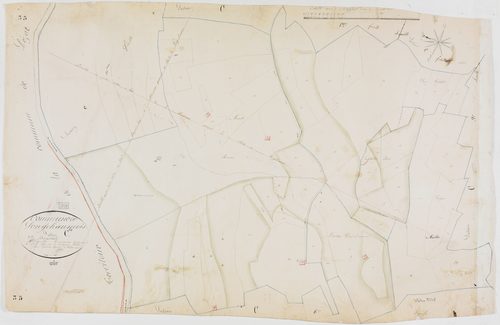 Longchaumois, section C, Bataillard, feuille 10.géomètre : Félix cadet