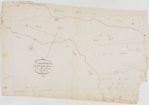 Longchaumois, section D, Repenty, feuille 2.géomètre : Godefin