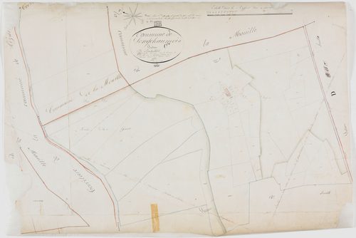Longchaumois, section C, Bataillard, feuille 15.géomètre : Félix cadet