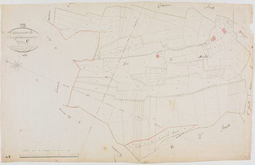 Longchaumois, section E, l'Enfer, feuille 4.géomètre : Jannin